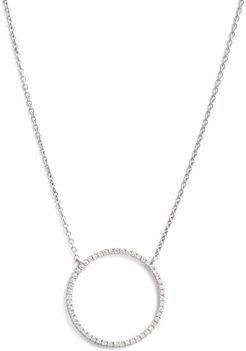 Simple Obsessions Circle Pendant Necklace (Nordstrom Exclusive)