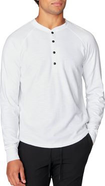 Legend Slub Long Sleeve Henley T-Shirt