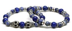 Set Of 2 Sodalite Beaded Bracelets