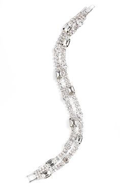 Crystal Two-Strand Bracelet
