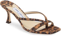 Maelie Leopard Print Sandal