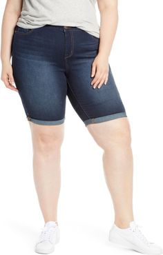 Plus Size Women's 1822 Denim Bermuda Shorts