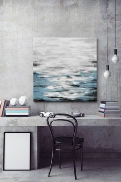 Marmont Hill Inc. Ocean Rays Painting Print on Wrapped Canvas - 32"x32" at Nordstrom Rack