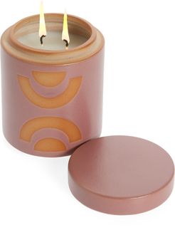Form Glazed Ceramic Scented Candle