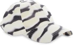 Giles Print Ball Cap - Black