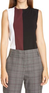 Delphine Colorblock Sleeveless Sweater