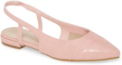 Glow Slingback Flat