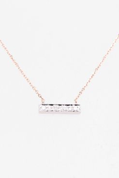 'Sylvie Rose' Diamond Bar Pendant Necklace