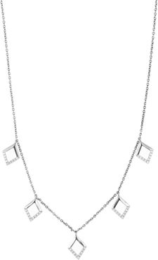 Kiera Diamond Shape Station Necklace (Nordstrom Exclusive)