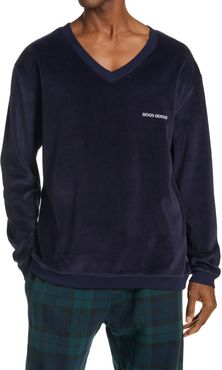 Times Velour Men's V-Neck Pullover