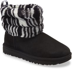 UGG Mini Fluff Quilted Animal Print Boot