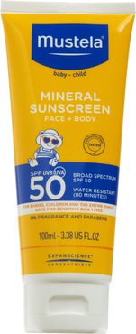 Mustela Spf 50+ Mineral Sunscreen For Face & Body