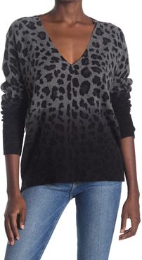 360 Cashmere Lou Leopard Print Sweater at Nordstrom Rack