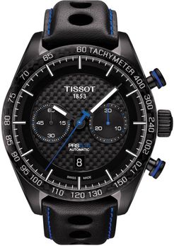 Tissot Men's Prs 516 Automatic Chronograph Swiss Leather Strap Watch, 45mm at Nordstrom Rack