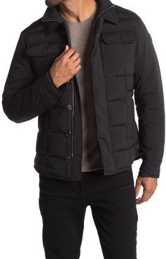 Moncler Spread Collar Padded Puffer Jacket at Nordstrom Rack