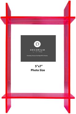 R16 HOME Neon Pink Lucite 5" x 7" Frame at Nordstrom Rack
