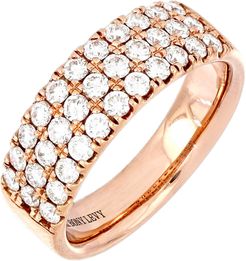 Three-Row Diamond Band Ring (Nordstrom Exclusive)