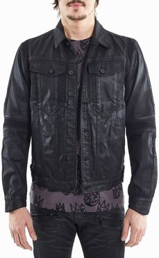 Cult Of Individuality Type 2 Coated Denim Moto Jacket at Nordstrom Rack