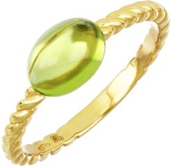 Bony Levy 18K Yellow Gold Peridot Twisted Ring at Nordstrom Rack