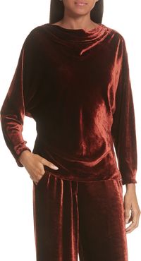 A.L.C. Miller Cowl Neck Velvet Top at Nordstrom Rack