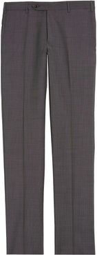 Zanella Parker Flat Front Wool Trousers at Nordstrom Rack