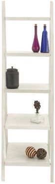 Willow Row Antique White Wood 65" Leaning Shelf at Nordstrom Rack