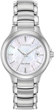 Citizen Women's Standard Stainless Steel Eco-Drive Watch, 30mm at Nordstrom Rack