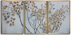 Gallery 57 Asian Branches Triptych Floating Canvas Wall Art - 48" x 24" at Nordstrom Rack