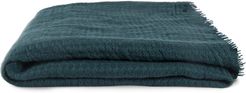 Simple Linen Throw Blanket