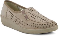 Twila Perforated Leather Loafer