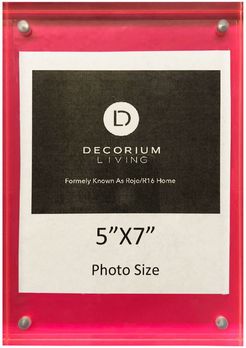 R16 HOME Neon Hot Pink Block Frame 5" x 7" at Nordstrom Rack