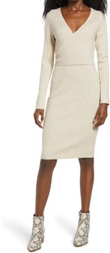 Wrap It Up Sweater Dress