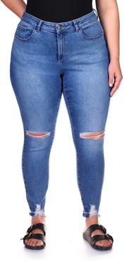 Plus Size Women's Dl1961 Florence Instasculpt High Waist Ankle Skinny Jeans