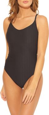Floating Underwire One-Piece Swimsuit