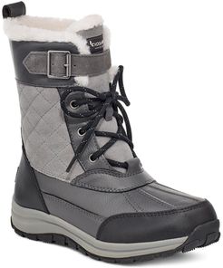 KOOLABURRA BY UGG Imree Faux Fur Lined Waterproof Moto Boot at Nordstrom Rack