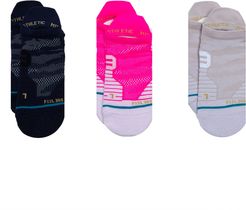 Watch Me Assorted 3-Pack Tab Ankle Socks