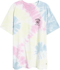 Oversize Tie Dye Graphic Tee