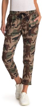 True Religion Camo High Waisted Rolled Ankle Crop Joggers at Nordstrom Rack
