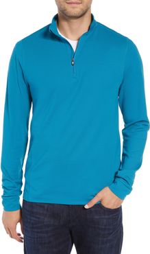 Big & Tall Cutter & Buck Advantage Regular Fit Drytec Mock Neck Pullover