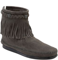 Fringed Moccasin Bootie