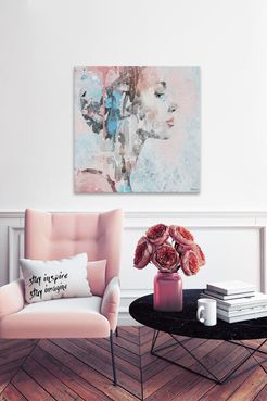 Marmont Hill Inc. Beauty in Simplicity Painting Print on Wrapped Canvas - 40"x40" at Nordstrom Rack