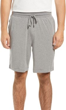 Heathered Drawstring Lounge Shorts