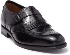 MORAL CODE Broden Leather Wingtip Fringe Loafer at Nordstrom Rack