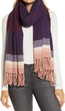 Halogen Stripe Cashmere Scarf