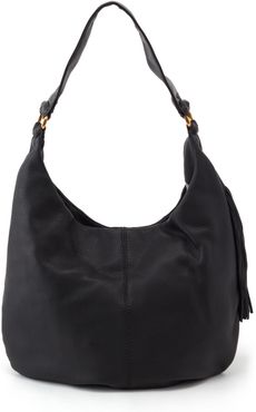 Gardner Leather Shoulder Bag - Black