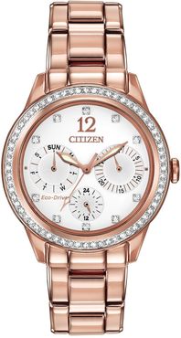 Citizen Women's Silhouette Crystal Eco-Drive Watch, 37mm at Nordstrom Rack