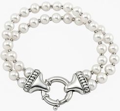 'Luna' Double Strand Pearl Bracelet