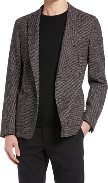 Nolvay Slim Fit Stretch Wool Blend Sport Coat