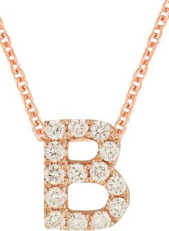 18K Gold Pave Diamond Initial Pendant Necklace (Nordstrom Exclusive)