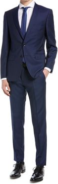 Trim Fit Micro Pattern Wool Sport Coat